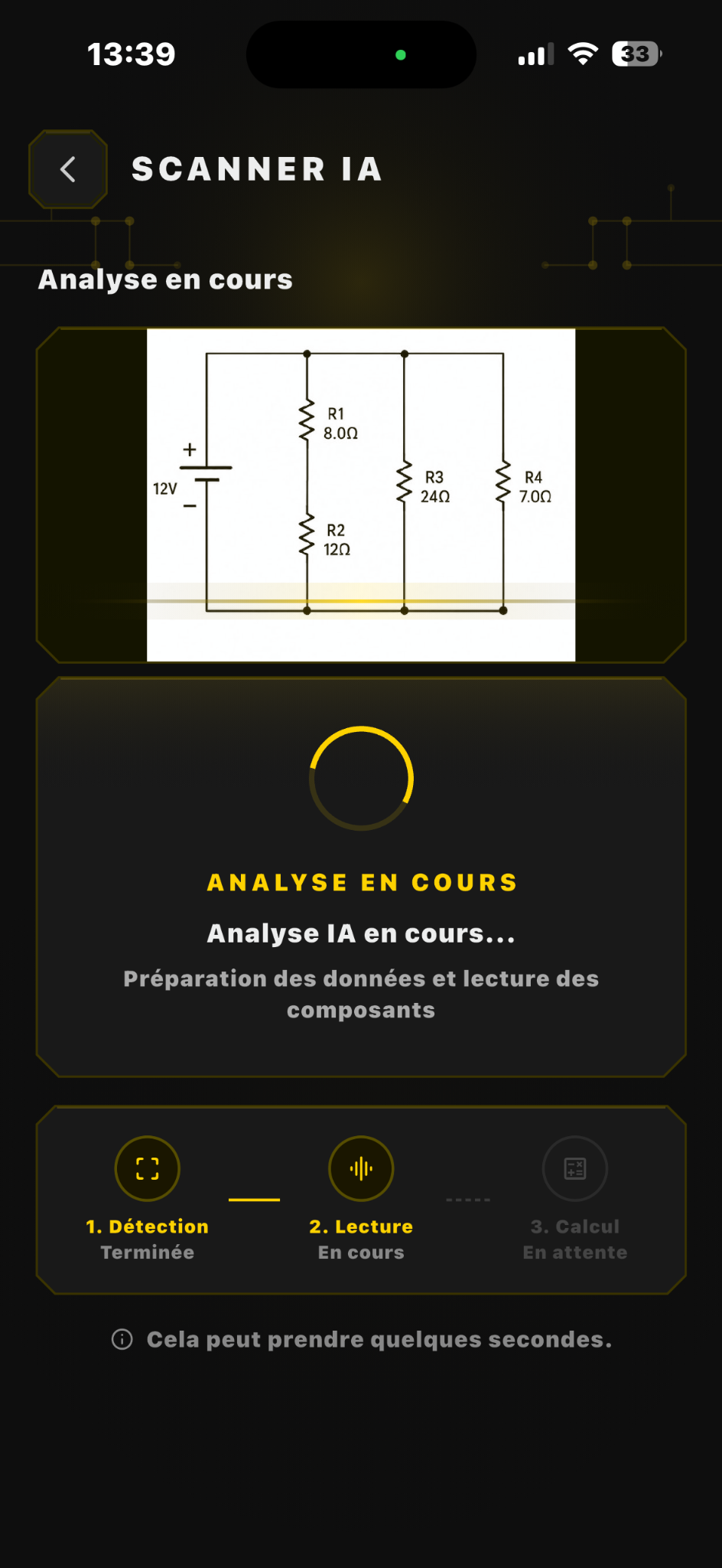 Analyse Scanner IA AmperIQ